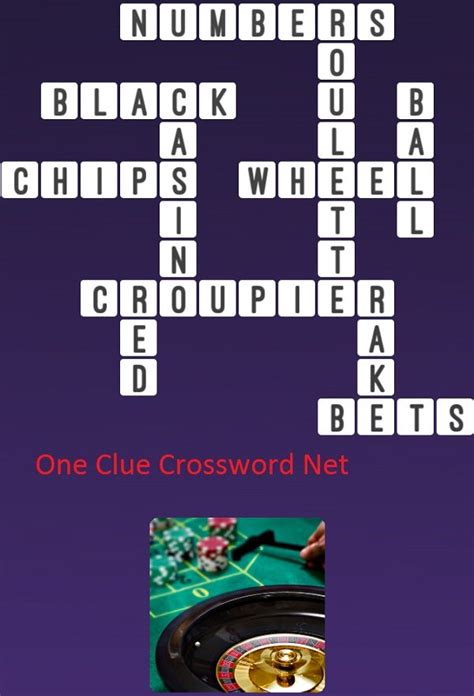 roulette bet crossword